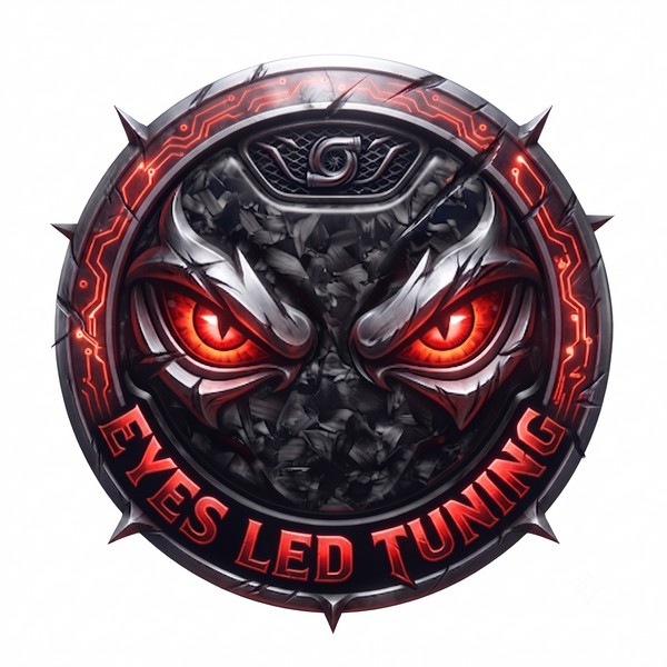 ojos led de lujo recargable 