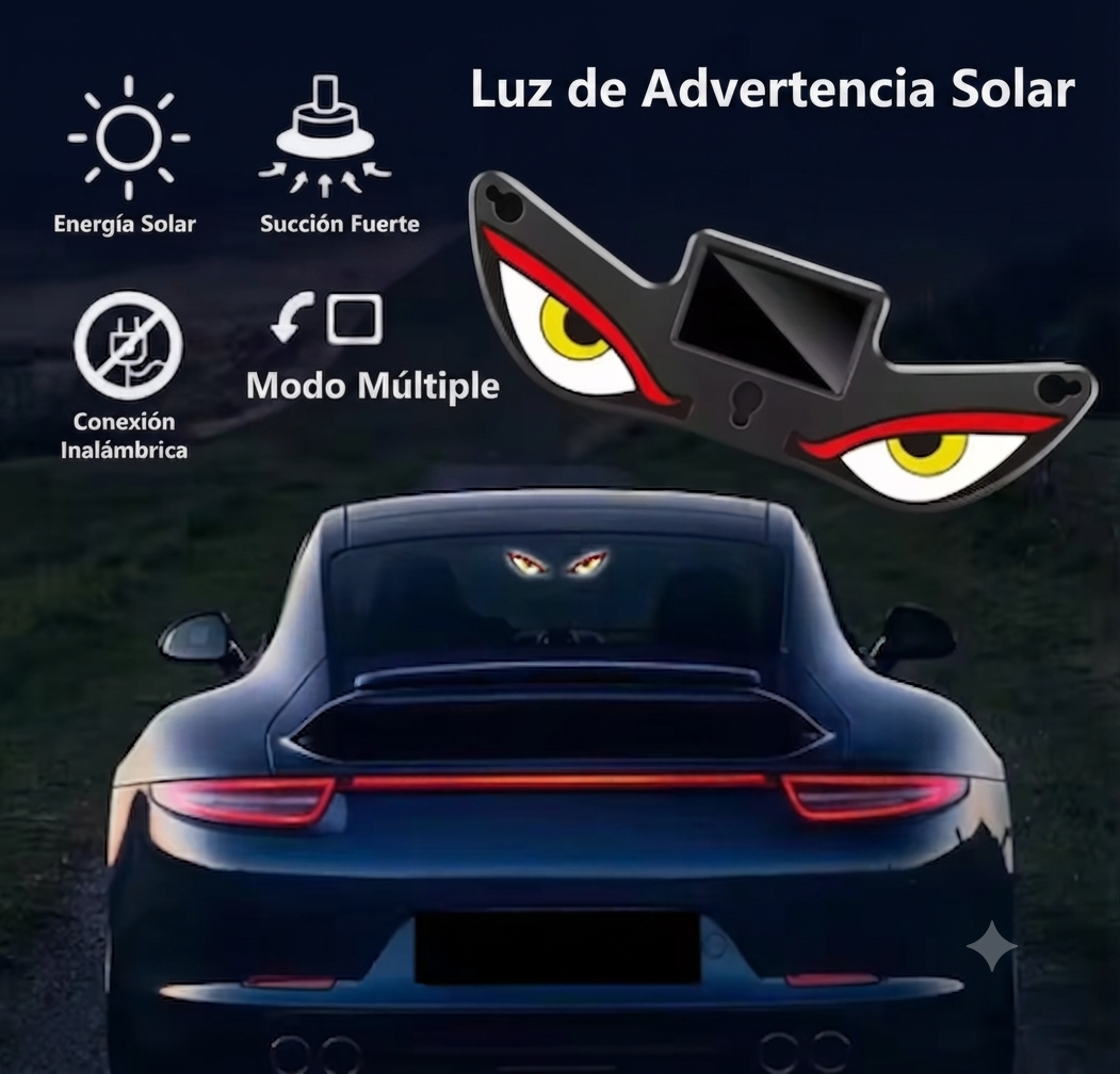 Ojos Led de Lujo con carga solar