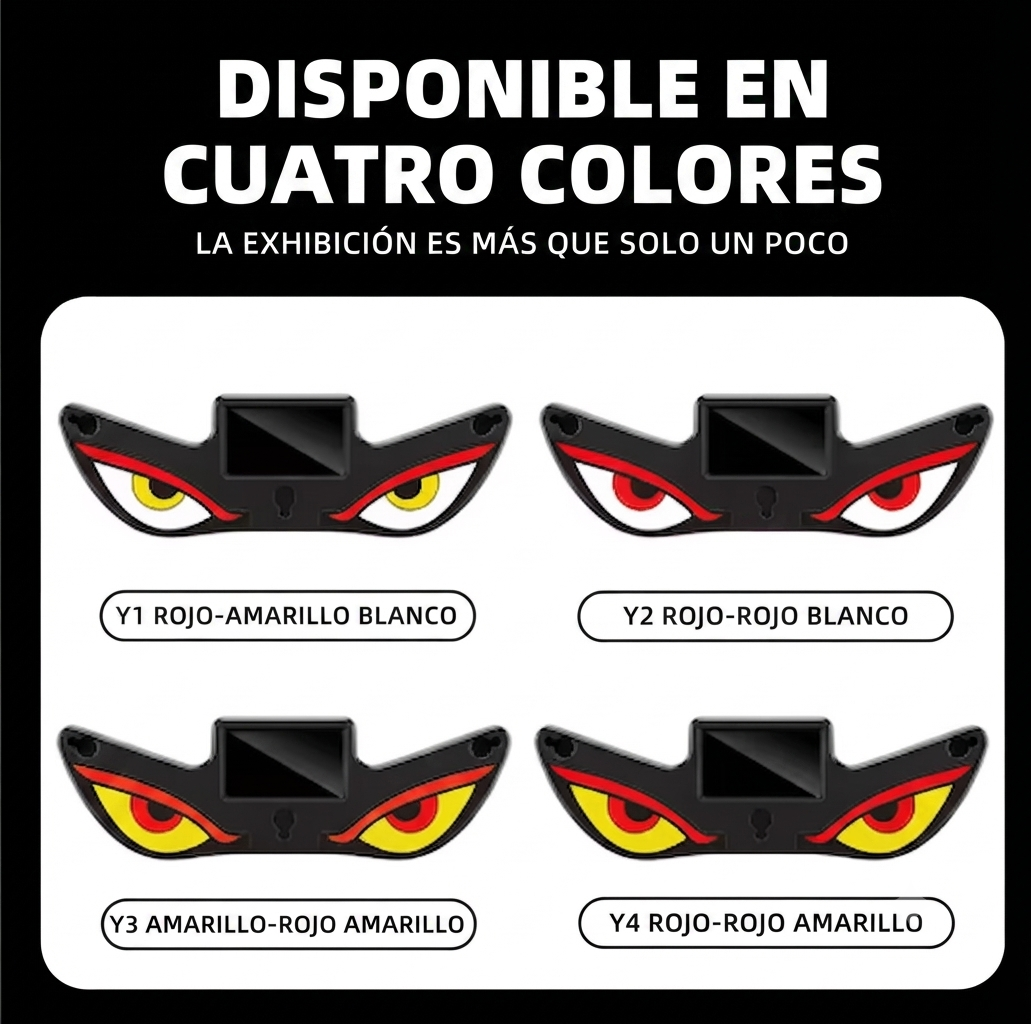 Ojos Led de Lujo con carga solar