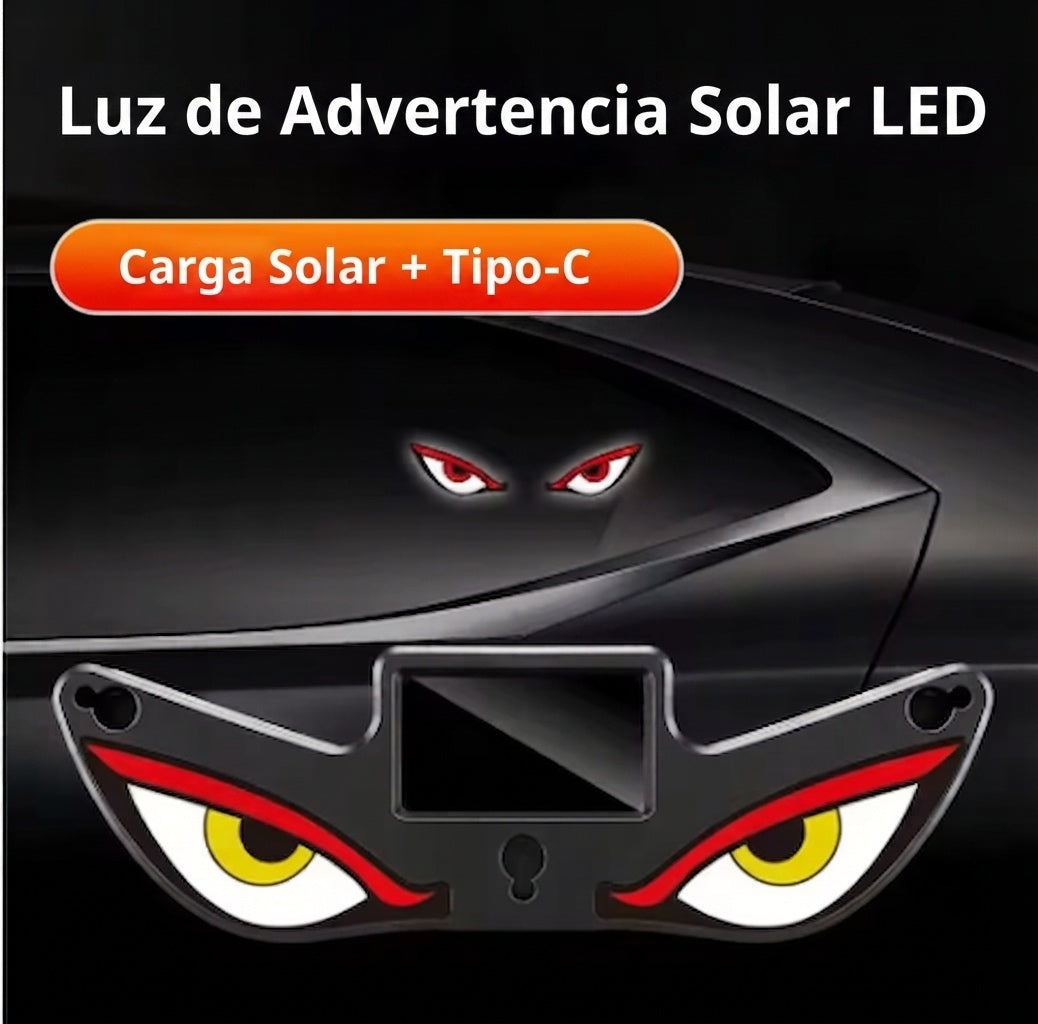 Ojos Led de Lujo con carga solar